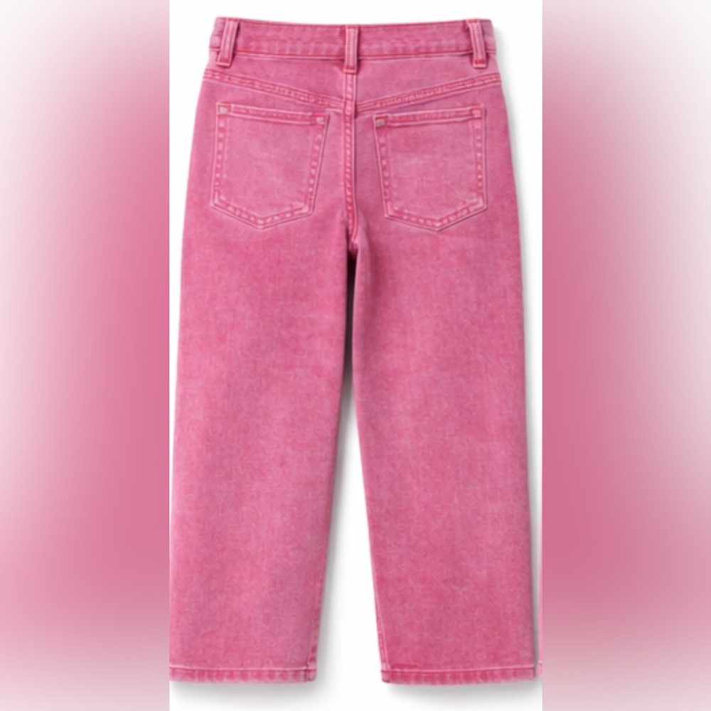 GAP Pink Flare & Wide Leg Jeans